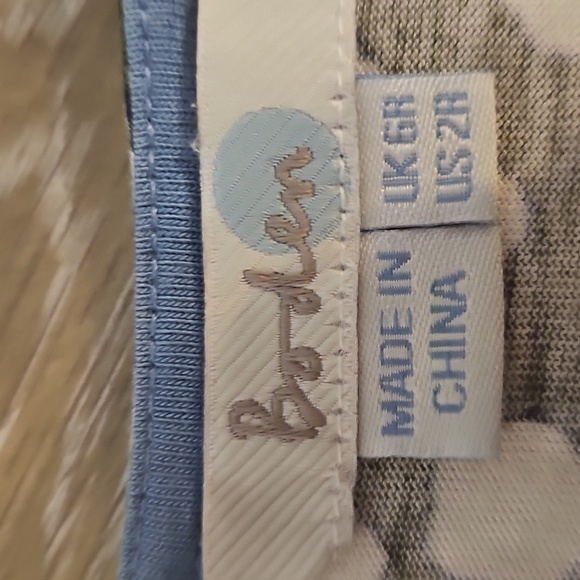 Classic Boden Cotton Green and White Polka Dot Midi Dress, Excellent Condition - Picture 6 of 9